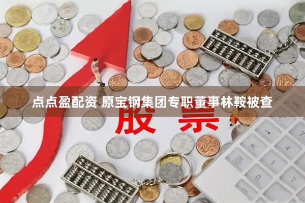 点点盈配资 原宝钢集团专职董事林鞍被查