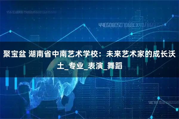 聚宝盆 湖南省中南艺术学校：未来艺术家的成长沃土_专业_表演_舞蹈